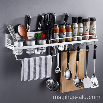 Dapur Perabot Kitchen Aksesori Aluminium Kitchen Rack